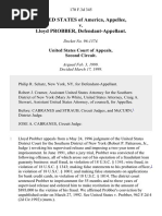 United States v. Lloyd Probber, 170 F.3d 345, 2d Cir. (1999)