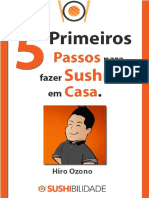5 passos Sushi
