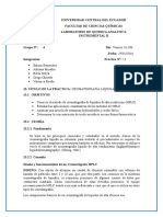 Informe HPLC