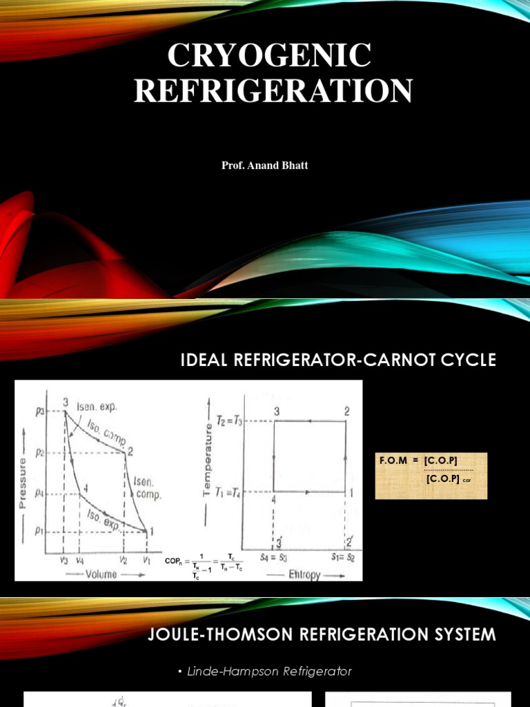 Cryogenic Refrigeration Systems PDF