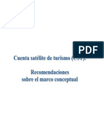 La Organizacion Estadistica Del Turismo - La Cuenta Satelite Del Turismo PDF