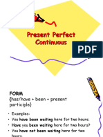 PPT Present Perfect Continuous Tense