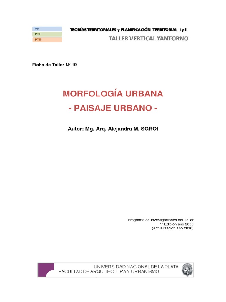 Morfología Urbana