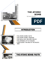 The Atomic Bomb: by Soren Dilworth