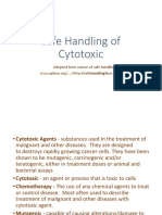 Safe Handling Cytotoxic