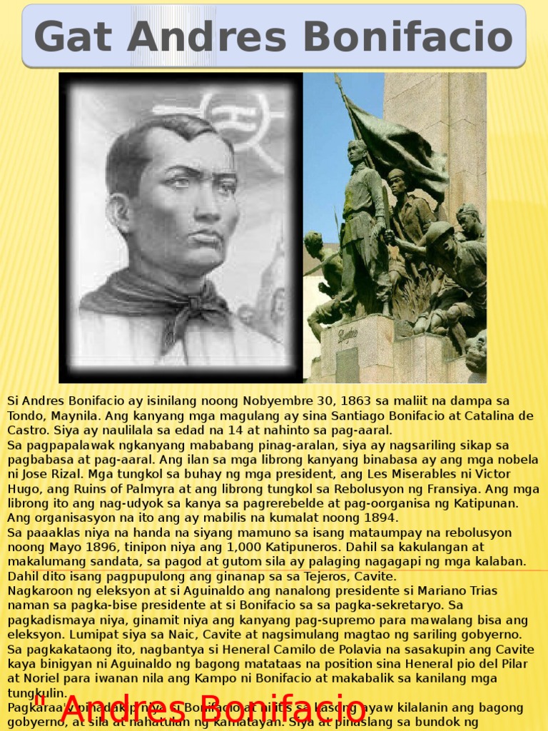 Andres Bonifacio | PDF