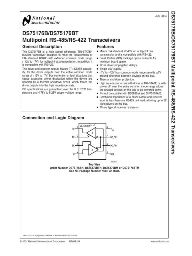 Dds 75176 BN | PDF | Electronic Engineering | Electrical Engineering