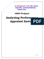 22450531 Performance Appraisal Project Report