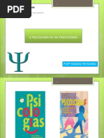 Introdução á Psicologia
