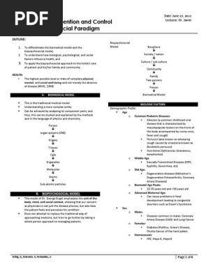 Biopsychosocial Factors