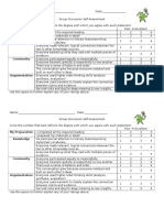 Discussion Self Assessment