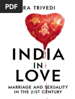 India in Love Marriage and Sexuality in The 21st Century by Ira ...