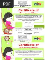 Nutrition Month Certificate