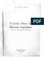 Juan Jose Real Treinta Años de Historia PDF
