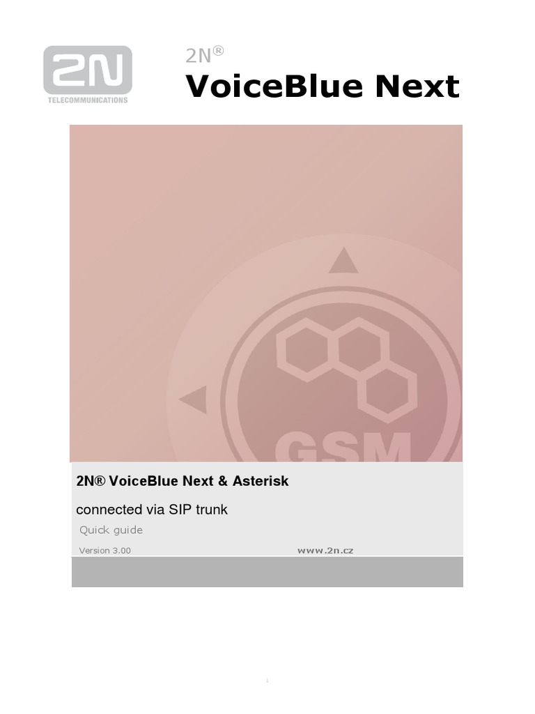 Howto Asterisk Voicebluenext3 | PDF | Session Initiation Protocol ...