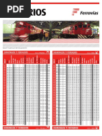 Nuevo horario Belgrano Norte