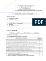 Evaluación de la dirección de una sesión de enseñanza