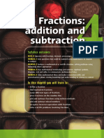 Fractions: Addition and Subtraction: Syllabus Outcomes