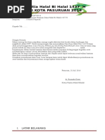 Proposal Halalbihalal