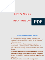 GDSS Notes: SYBCA - Heta Desai