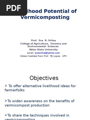 Vermitechnology Ppt