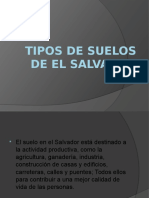 Tipos de Suelos de El Salvador