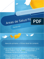 Areas de Salud Publica