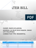 Water Bill