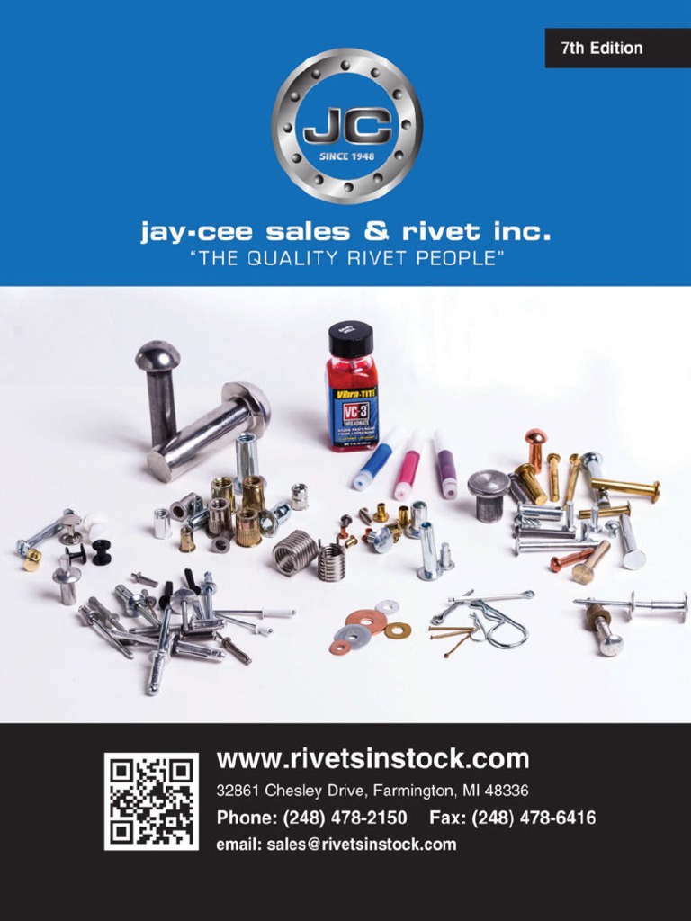 Rivet Catalog Rivet Screw