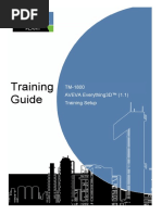 TM-1800 AVEVA Everything3D Training Setup Rev 1.0