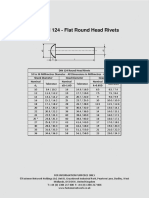 DIN 124 - Flat Round Head Rivets