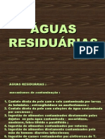 ÁGUAS RESIDUÁRIAS