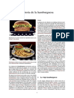 Historia de La Hamburguesa