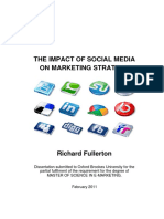 The Impact of Social Media on Marketing