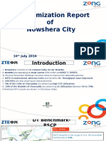 3G City Level Optimization Report
