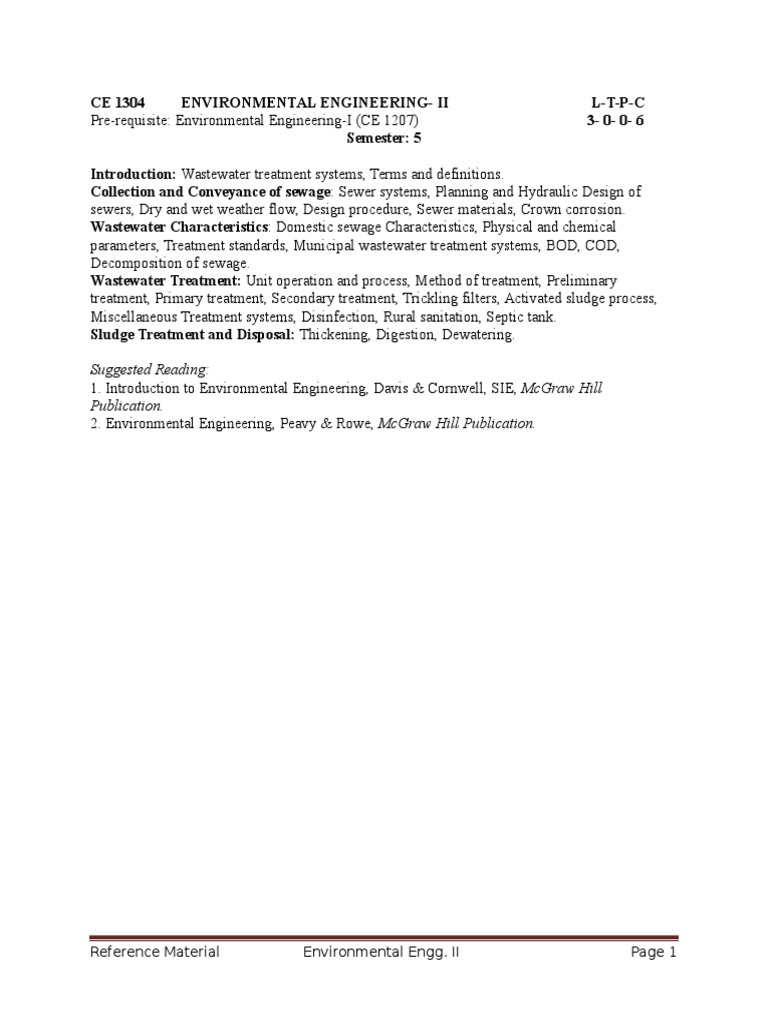 Wastewater Treatment Systems Overview | PDF | Sewage Treatment ...