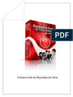 Guia Exclusiva de Mayoristas de China