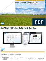 OpenSAP Fiori1 Challenge SAP Fiori UX Design History and Overview