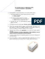 3 Informes de Casos - Instrucciones