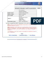 SSC - Registration Slip