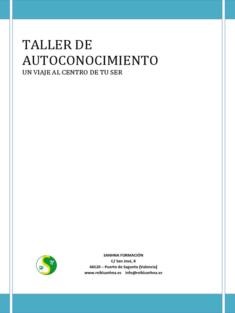 Taller de Autoconocimiento Personal | PDF | Ira | Amor