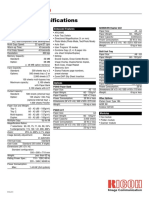 Technical Specifications: Enhanced Features Copier