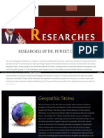 Researches by dr. Puneet chawla