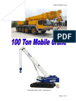 100ton Mobile Crane