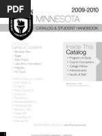 Download Rasmussen College - Minnesota Campuses Course Catalog 2009 by RasmussenCollege SN32062941 doc pdf