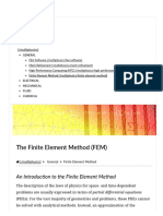 Detailed Explanation of the Finite Element Method (FEM)