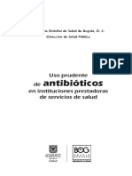 Guia Uso Prudente de Antibióticos en Instituciones Prestadoras de Servicios de Salud - BOGOTA 2008