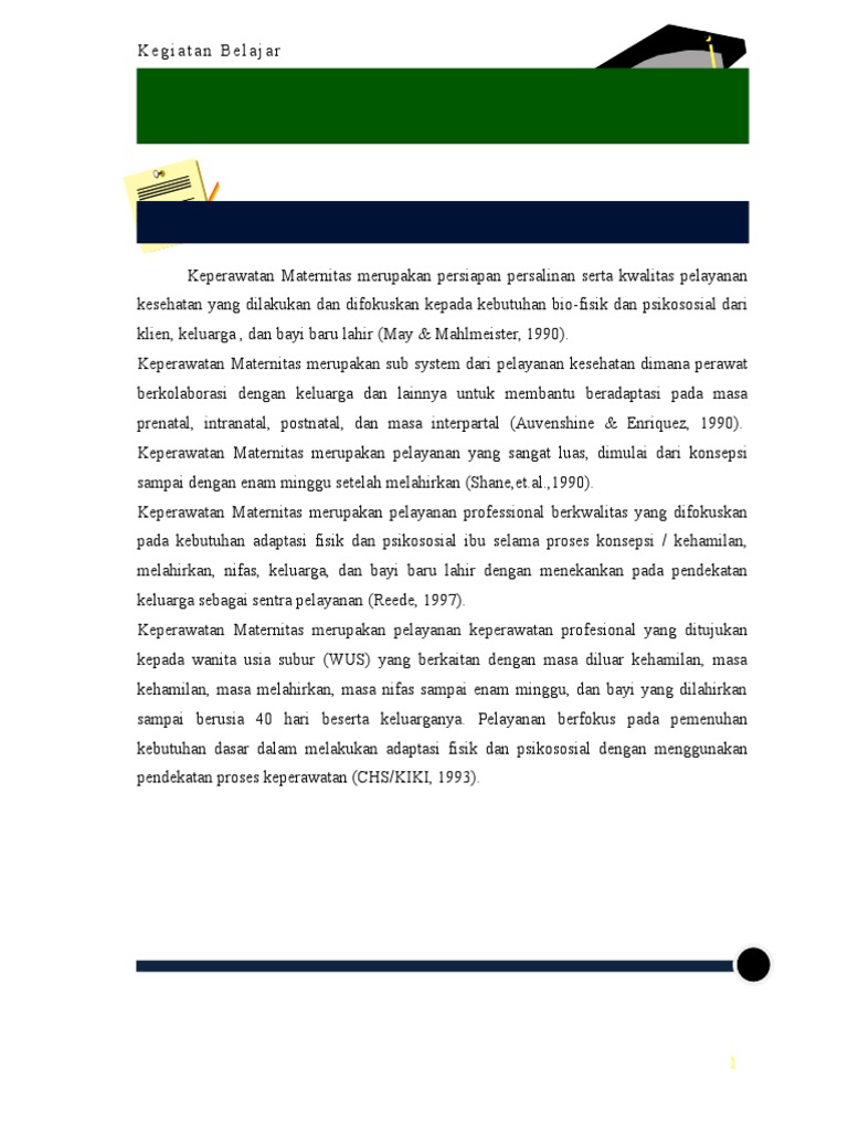 Tharisi Angela Sitorus Modul Keperawatan Maternitas 1 Pdf