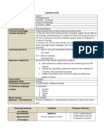 Lesson Plan (Reading)