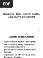 Chapter 3 - Block Ciphers and The Data Encryption Standard